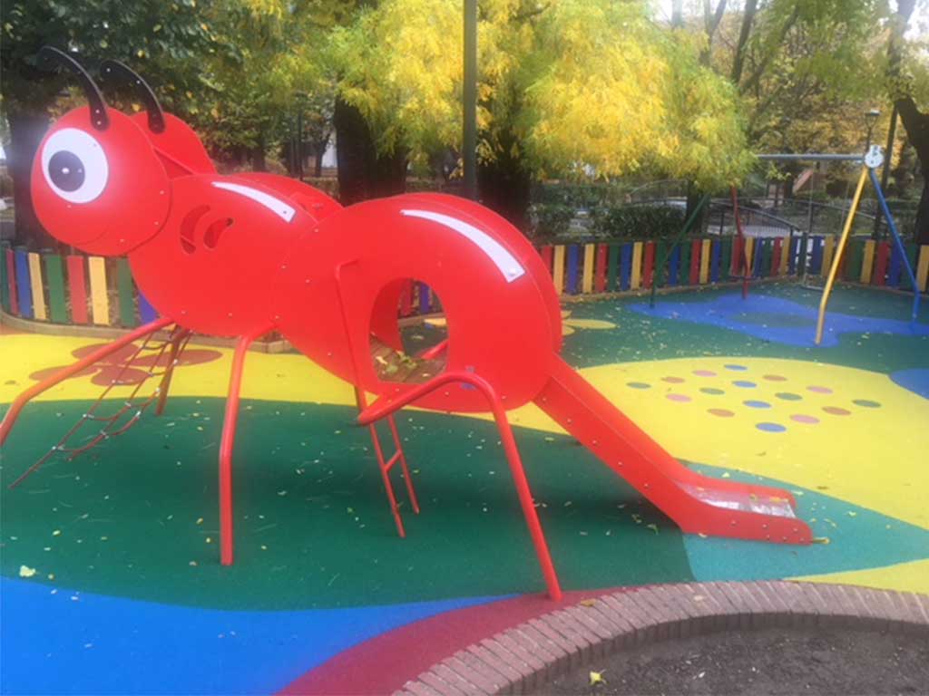 Remodelación del parque El Jardín Almodovar del Campo