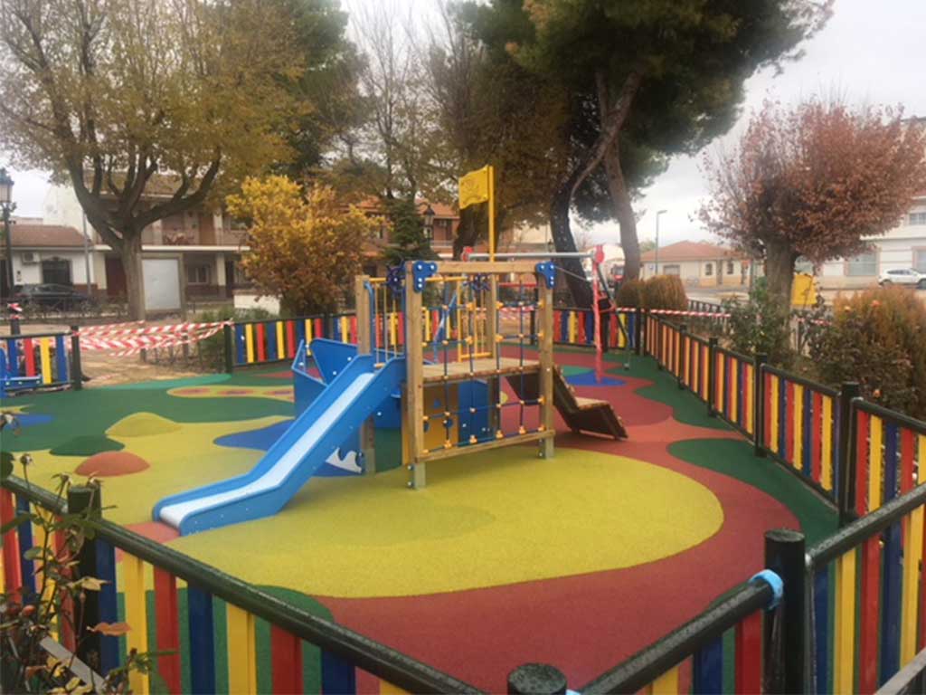 Remodelación del parquecillo Alto de Carrión de Calatrava