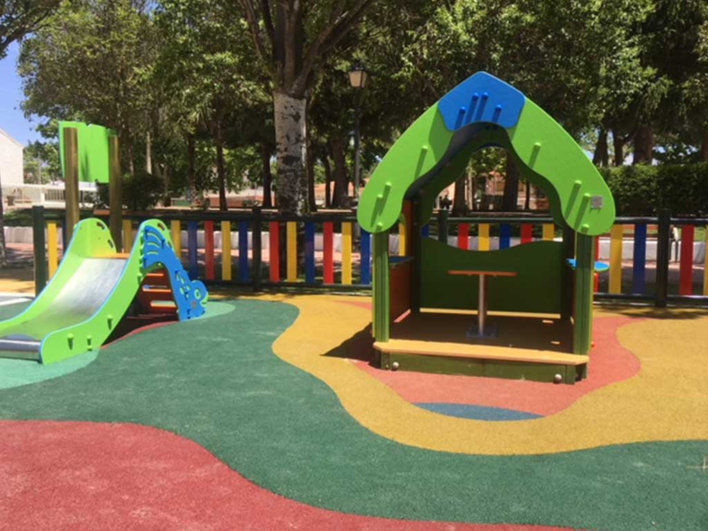 Parque de estimulación temprana en Villamayor de Santiago